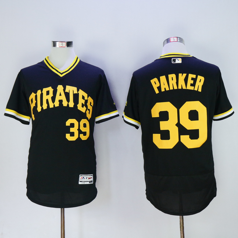 Men Pittsburgh Pirates #39 Parker Black Elite MLB Jerseys